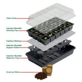 Garland Ultimate 24 Cell Self Watering Seed Success Kit (Complete With 24 Growing Pellets)