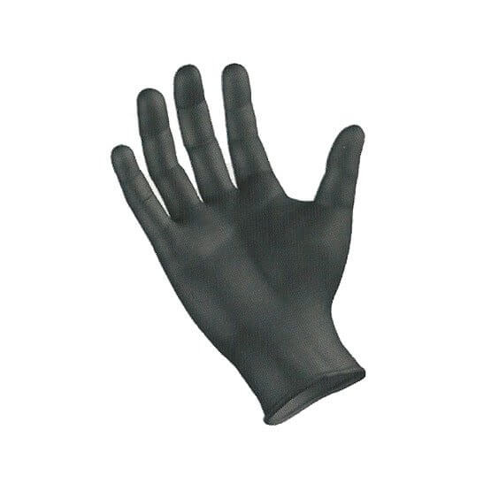Grow Tools Black Powder Free Vinyl Gloves