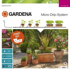 Gardena Micro Drip System Start Set Flower Pots Med