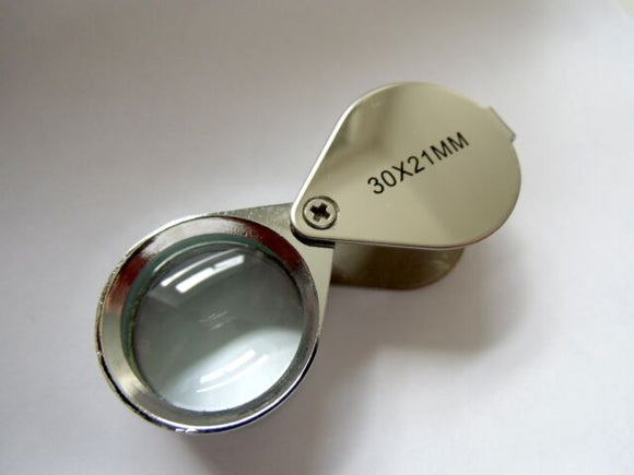 30x Magnifier Jewelers Loupe